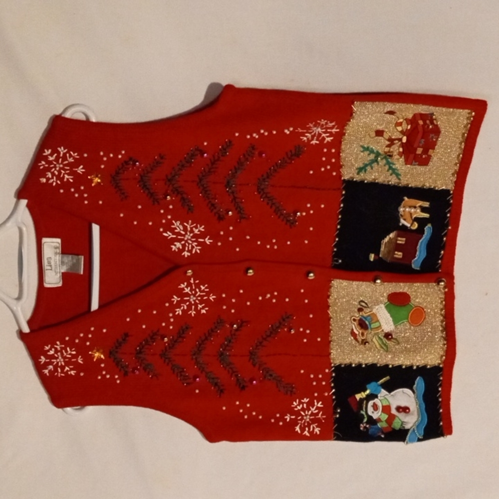 Lisa international Christmas vest